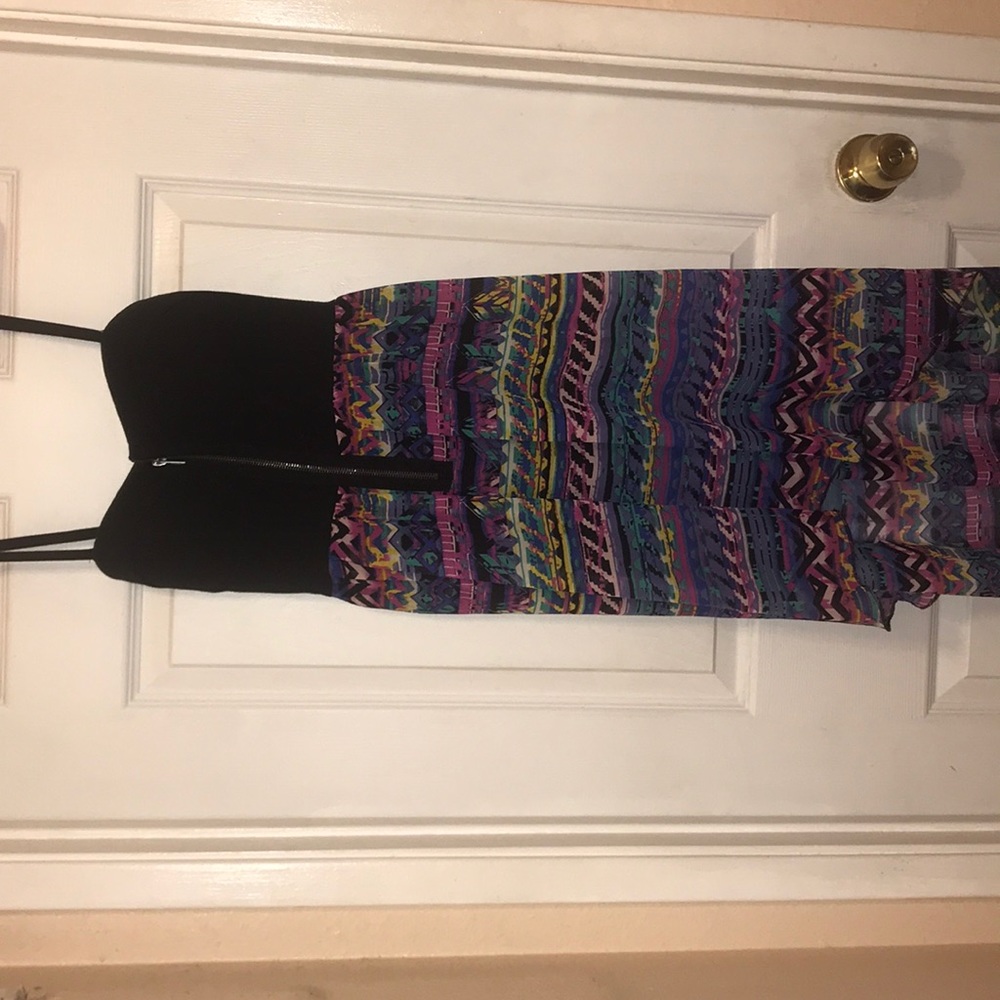 Multi color high low Rue 21 dress